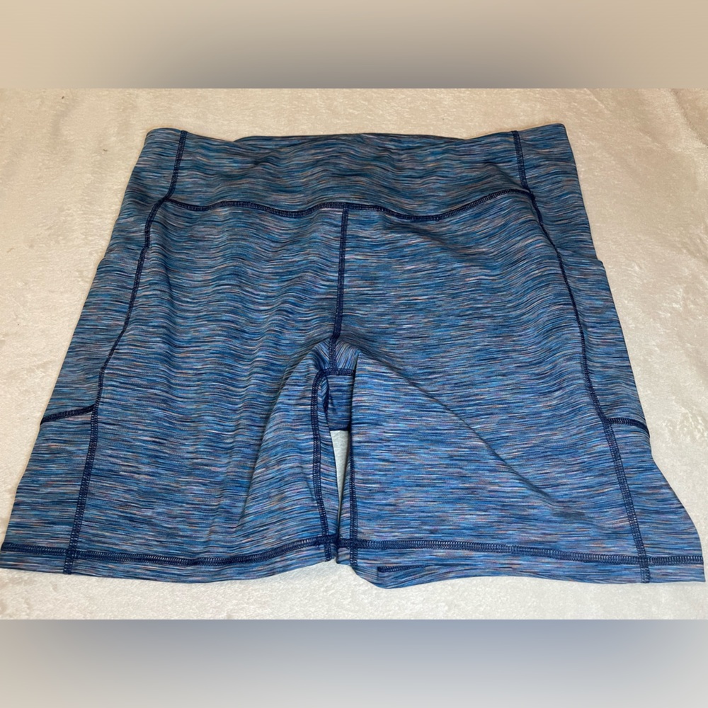 Tek Gear Women's Blue Athletic Workout Shorts 2X